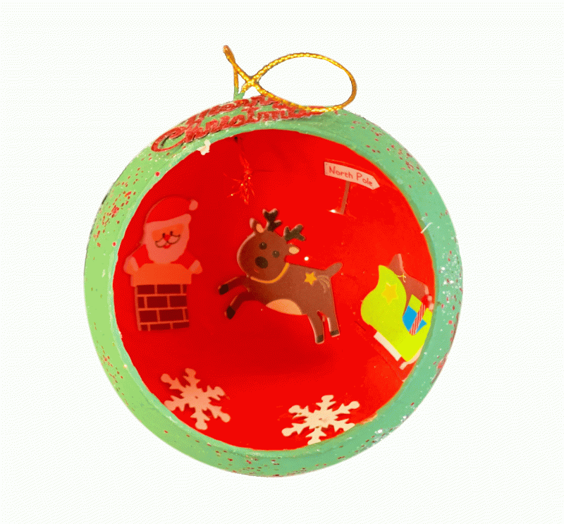 Christmas Diorama Bauble