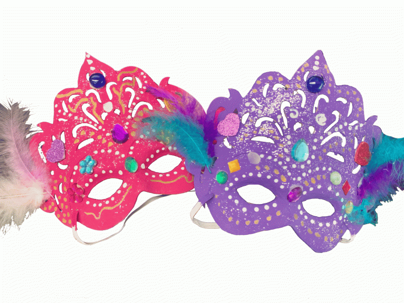 Masquerade Mask Decorating