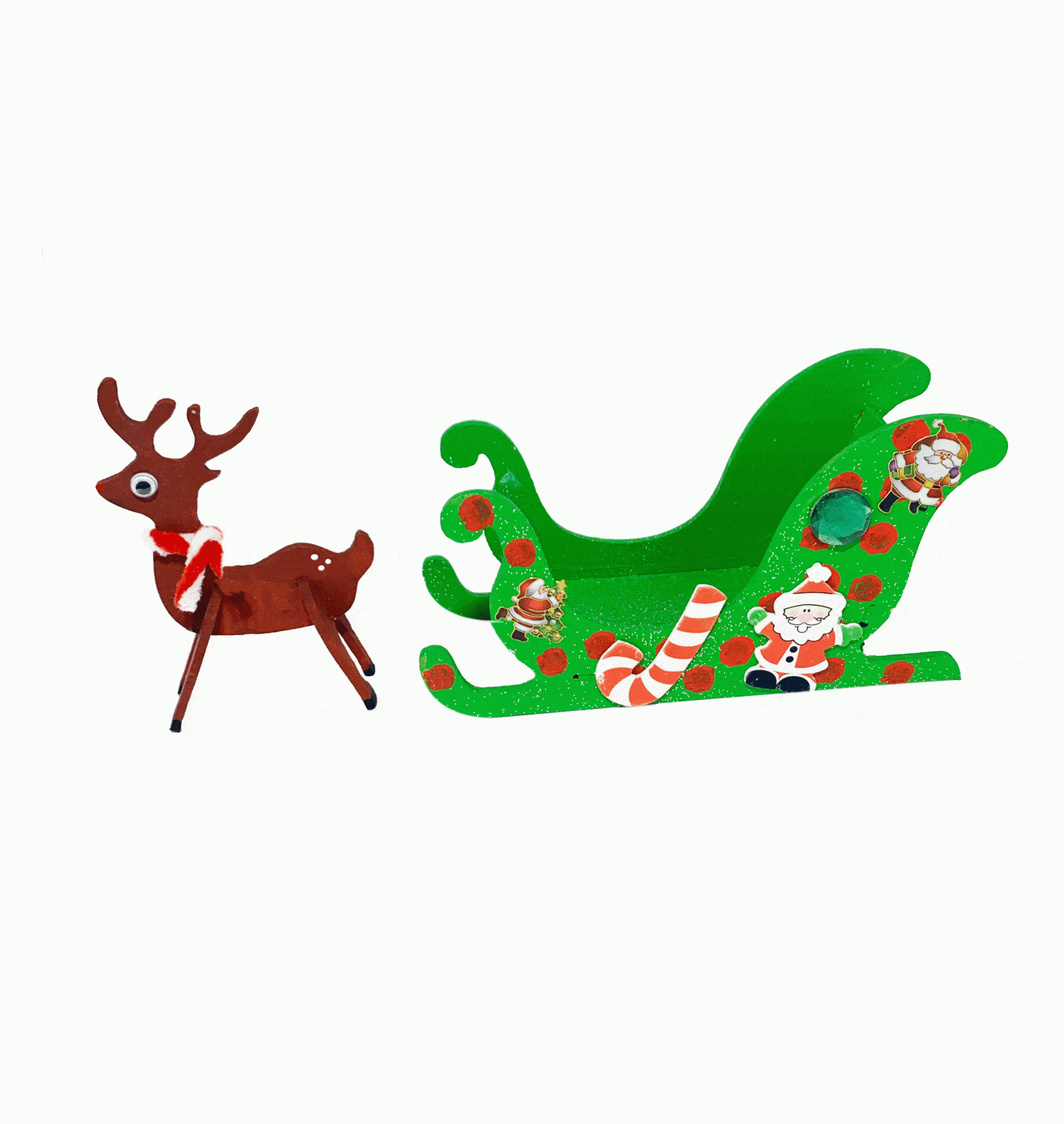 Wooden Sleigh and Reindeer Workshop - Start Kidz Creating